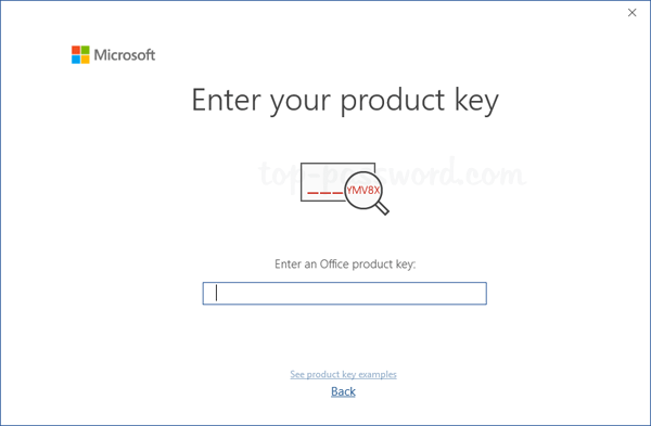 change product key